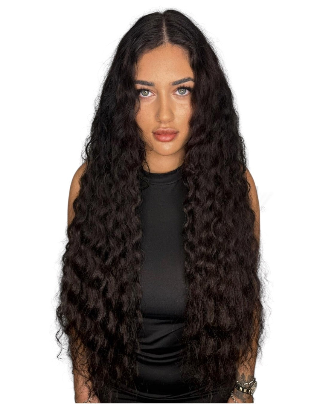 Bonding Extensions Gelockt 2A Dunkel Natur Aschbraun