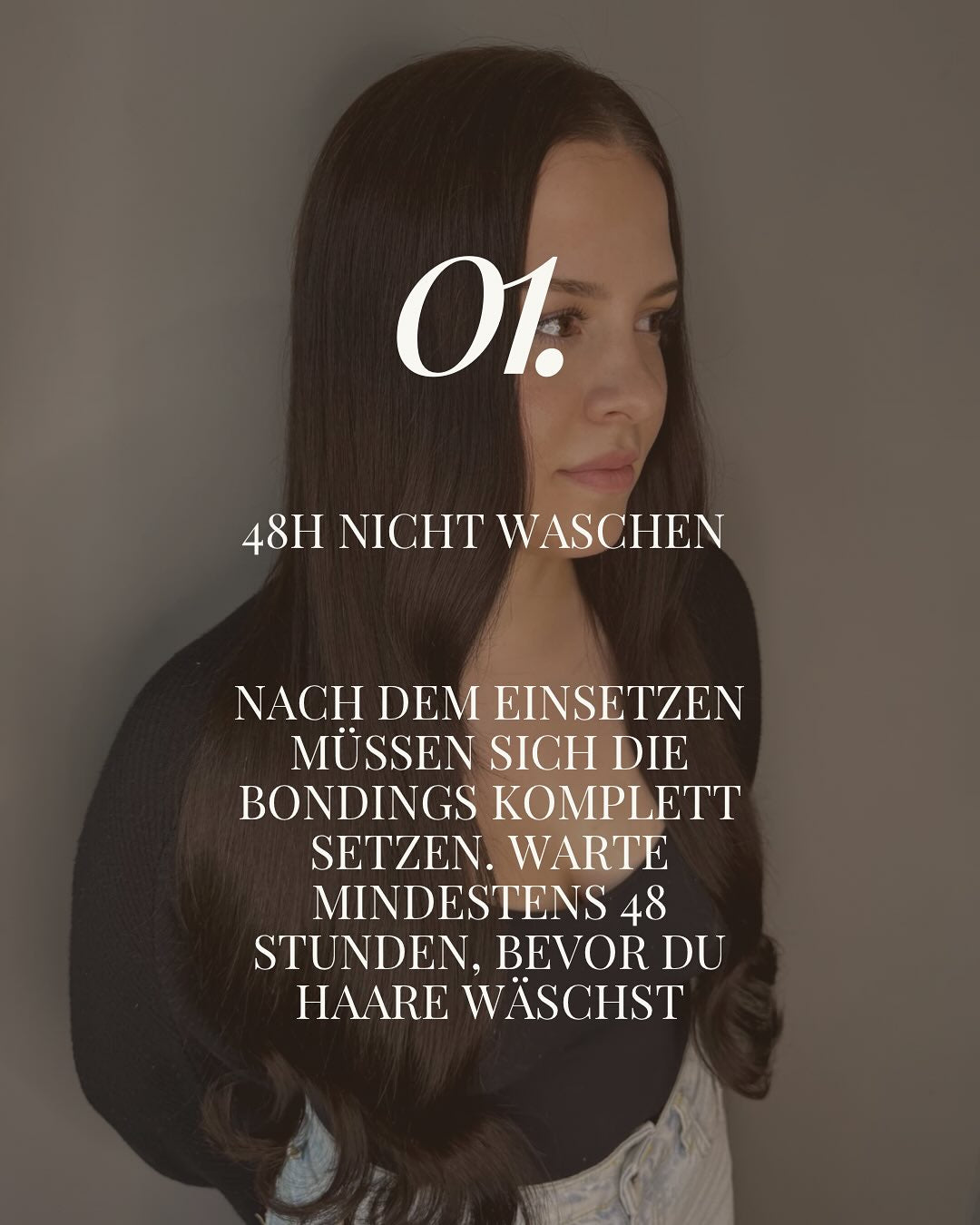 Bonding Extensions aus 100 % Echthaar – Haarverlängerung