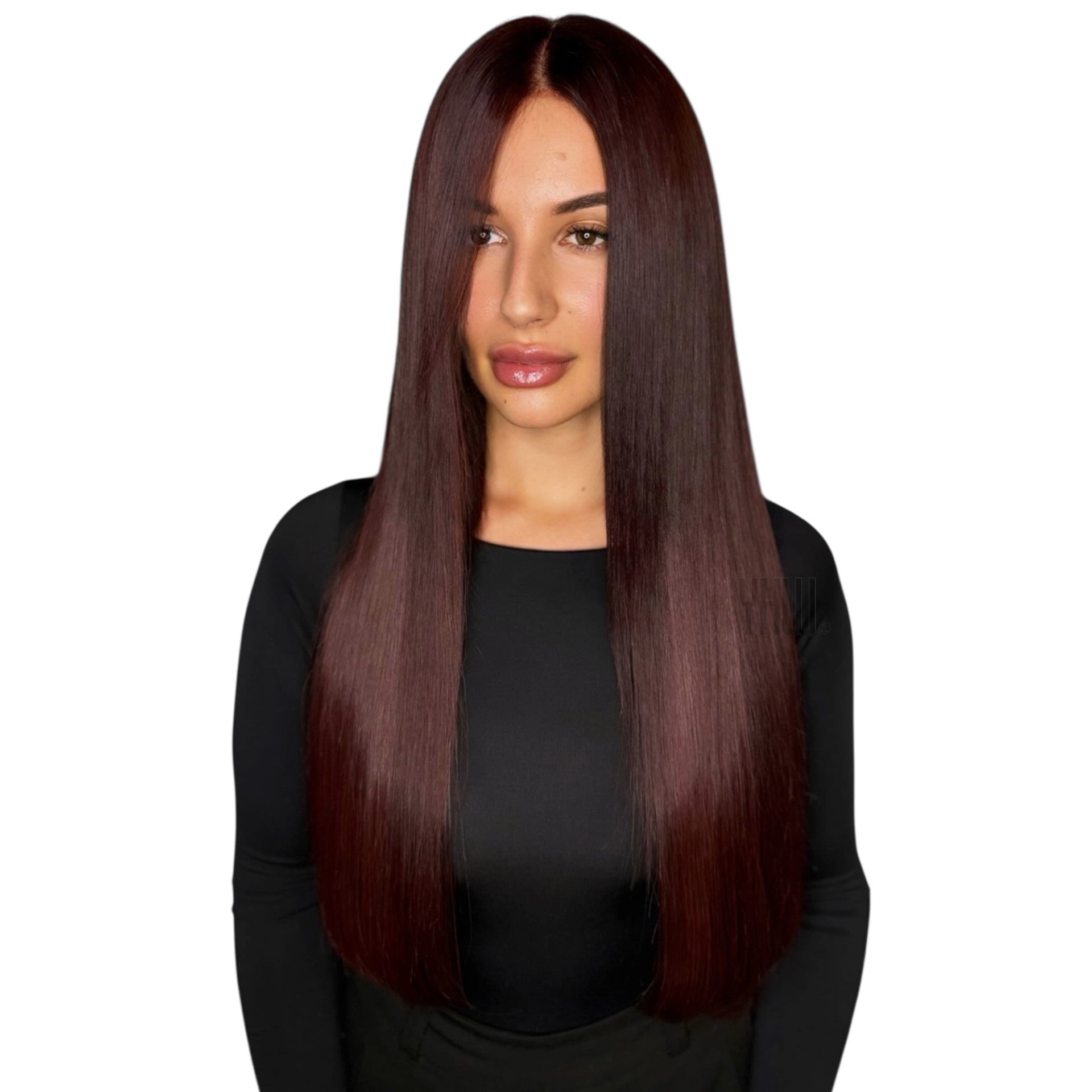 Haarverlängerung Extensions 99J Burgund YHW