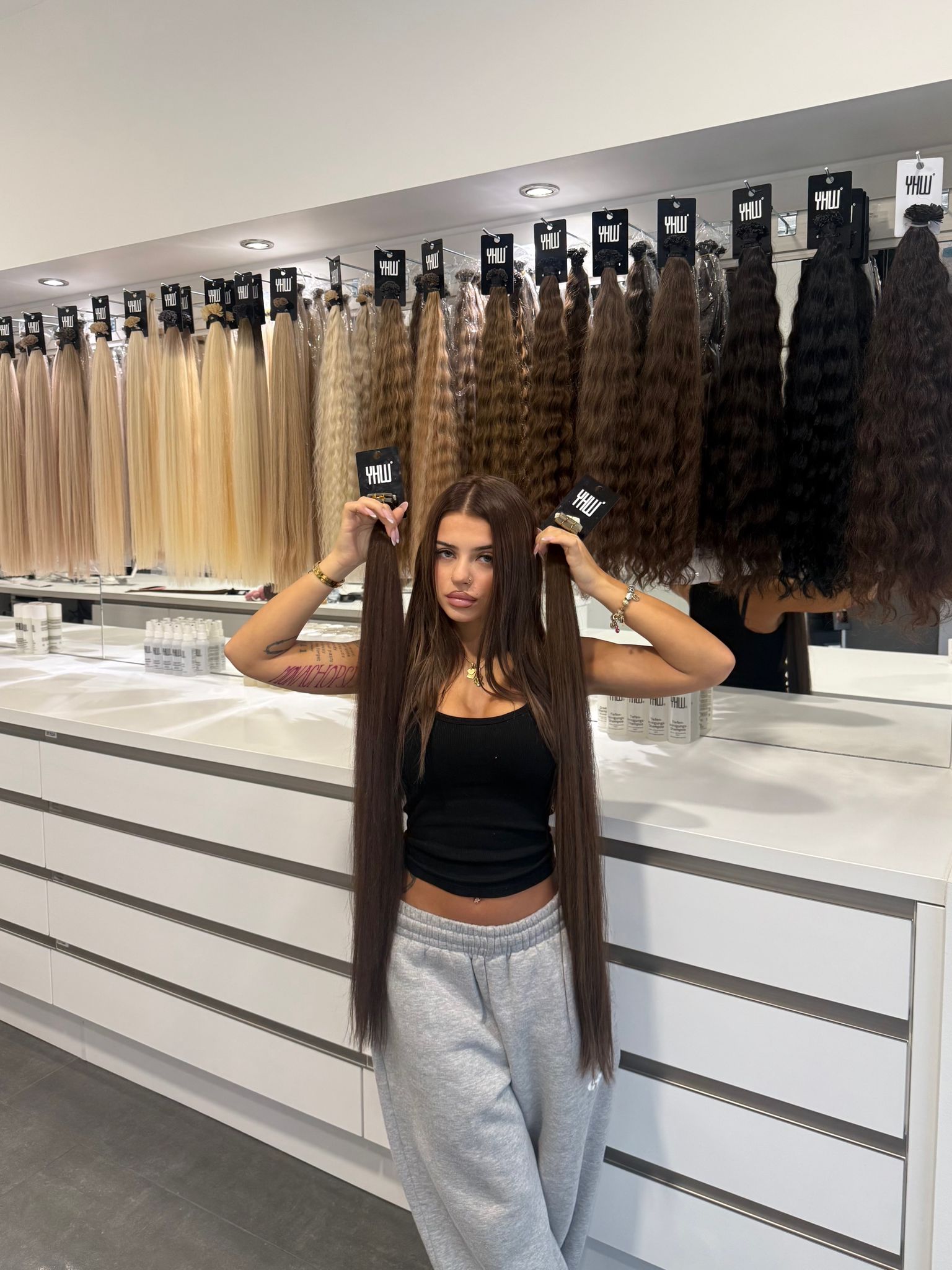 Tape Extensions XXL aus Echthaar – 85 cm