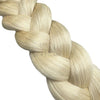 #60 Hellblond ist ein sehr heller Blondton, der etwas heller als 613 Platinblond wirkt. Die Farbe ist natürlich hellblond mit einem leichten, weichen Warmton (minimaler Gelbstich), aber nicht stark goldig.