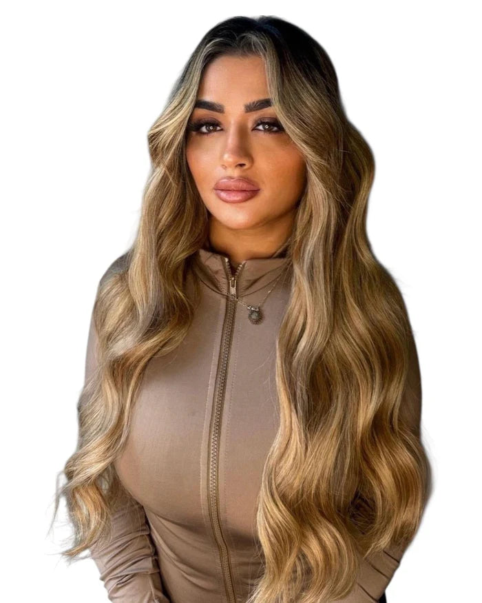 Echthaartresse 14A Dunkelblond Asch - YHW